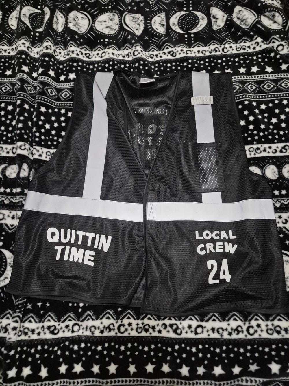 'Quittin Time' Safety Vest